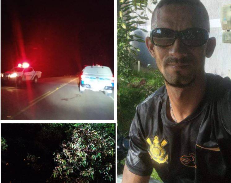 Morador de Colorado do Oeste cai de moto em curva da BR 435, entre Pimenteiras e Cerejeiras, vai parar dentro de valeta e morre aos 35 anos