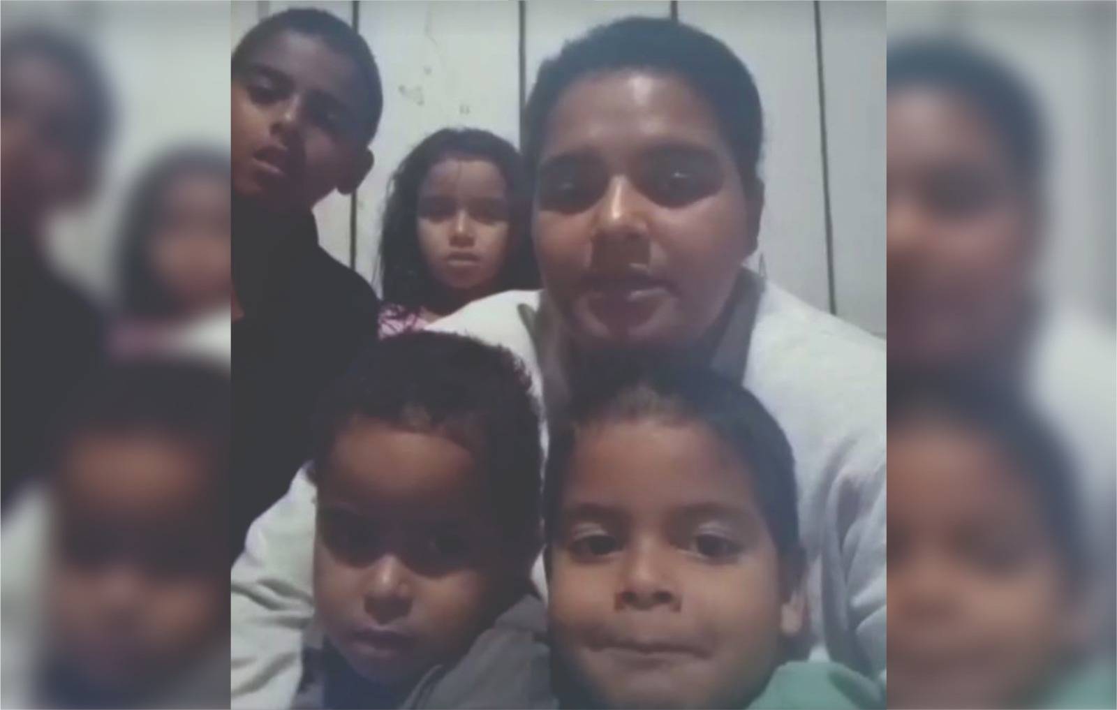 Separada, com quatro filhos e morando de favor em barraco, mulher que perdeu a mãe para a Covid pede ajuda e emprego