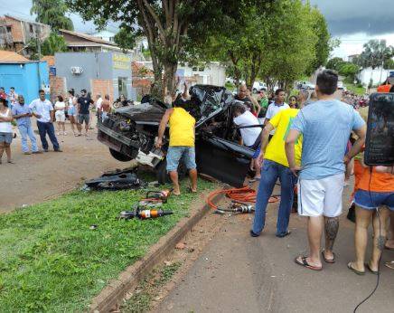 Em áudio no WhatsApp, morador de Cacoal descreve acidente que deixou cinco jovens feridos, três deles em estado gravíssimo