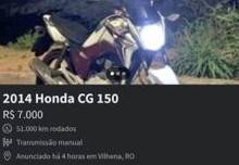 Servidor público de Vilhena cai em golpe e perde R$ 7 mil ao comprar moto anunciada em rede social e dá detalhes do caso