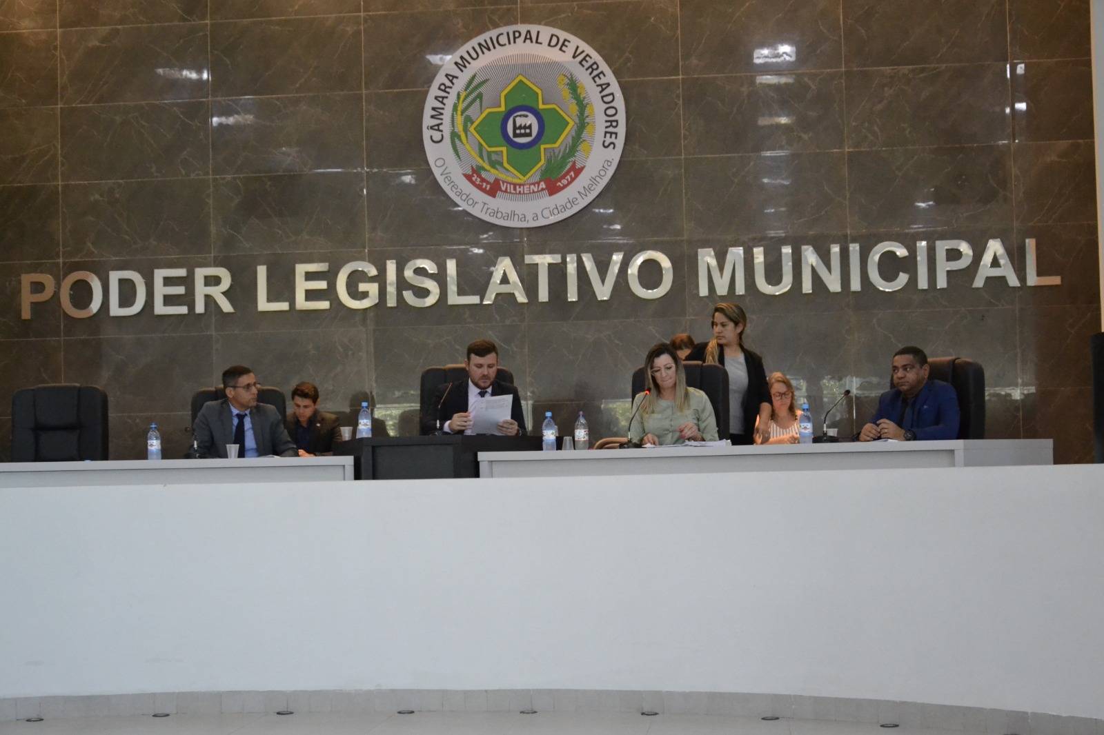 Com as ausências de três vereadores, Câmara Municipal de Vilhena realiza segunda sessão legislativa do ano