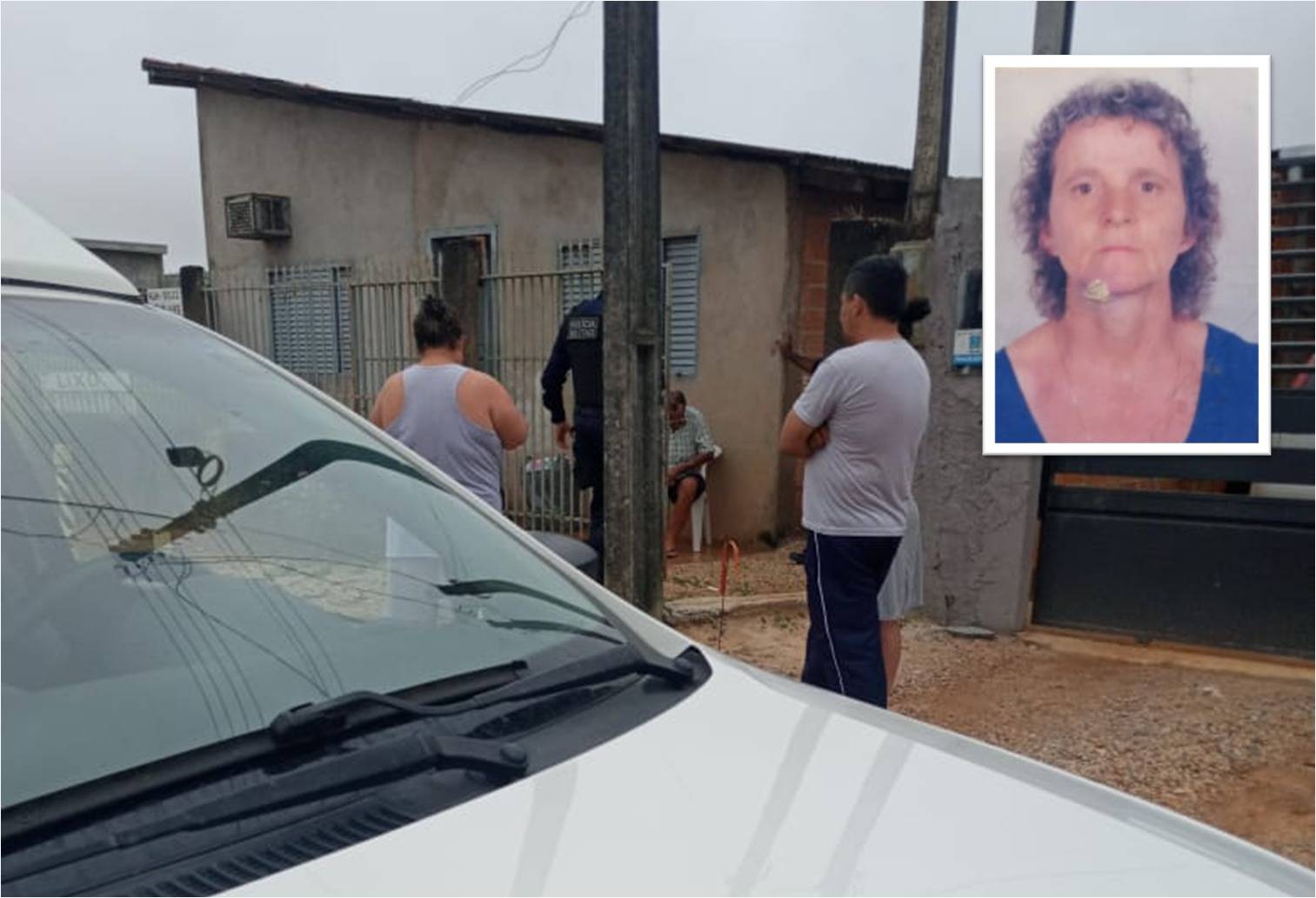 Identificada mulher de 75 anos assassinada pelo marido; ex-caminhoneiro idoso estava em tratamento de câncer e confessou o crime
