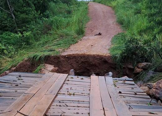 ASSISTA VÍDEO: chuvas acima da média castigam a zona rural de Cabixi, causando estragos e transtornos