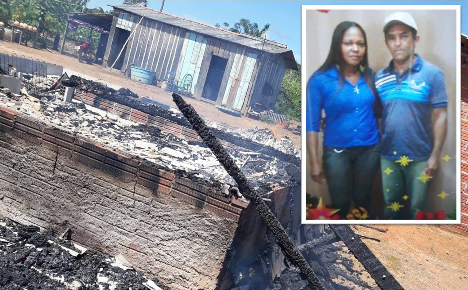 VEJA VÍDEO: TV explode, casa pega fogo, ex-moradores de Vilhena perdem tudo em MT e amigos fazem campanha para ajudar