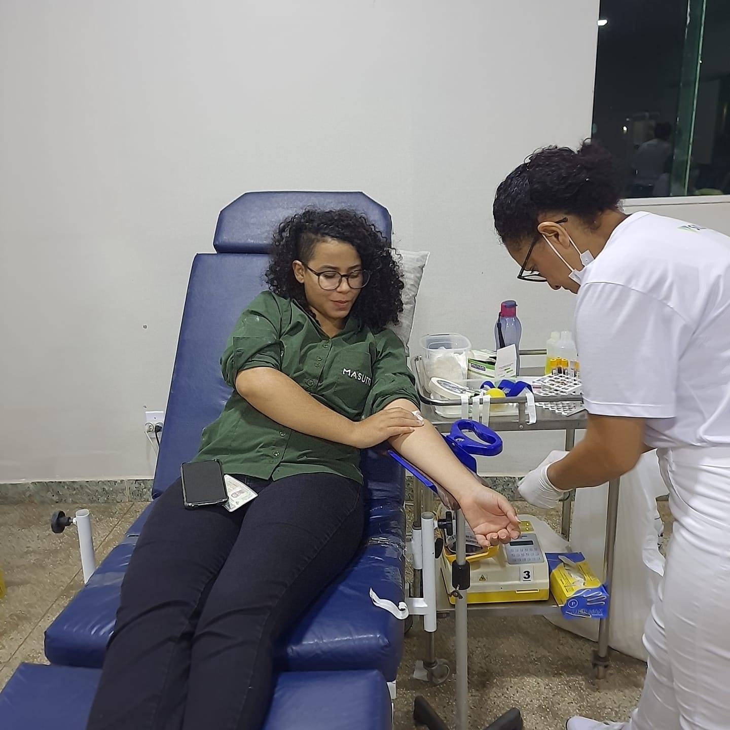 Com apoio da campanha “Cooperar Corre em Nossas Veias”, hemocentro arrecada 138 bolsas de sangue em Cerejeiras