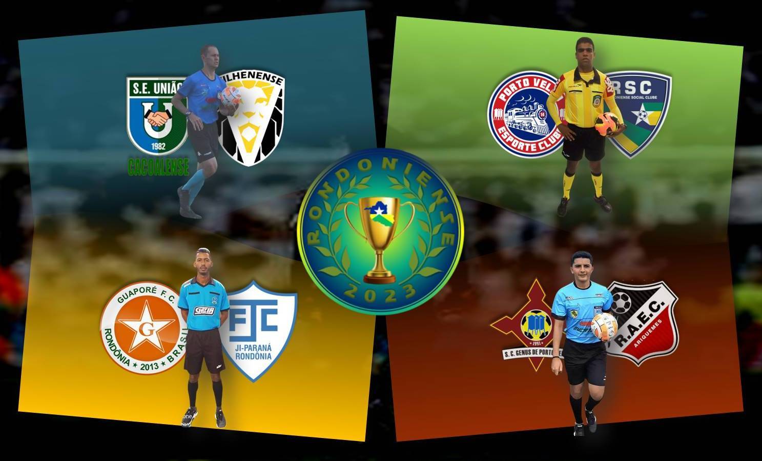 Com vilhenense no apito, arbitragem está definida para a segunda rodada do Campeonato Rondoniense