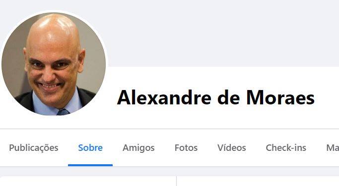 Usando perfil do ministro Alexandre de Moraes, leitor comenta reportagem da FOLHA reproduzida por site de Porto Velho