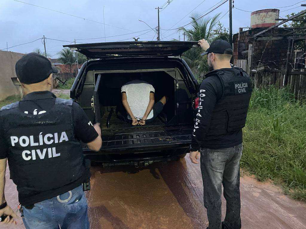 Polícia Civil prende mandante e comparsa de assassino que recebeu R$ 400 para matar e executou homem por engano em RO