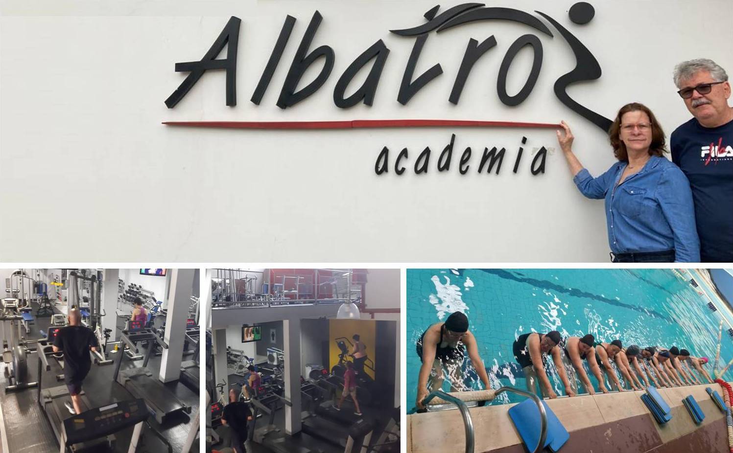 Academia e Centro Aquático Albatroz, há três décadas contribuindo com a saúde da sociedade vilhenense