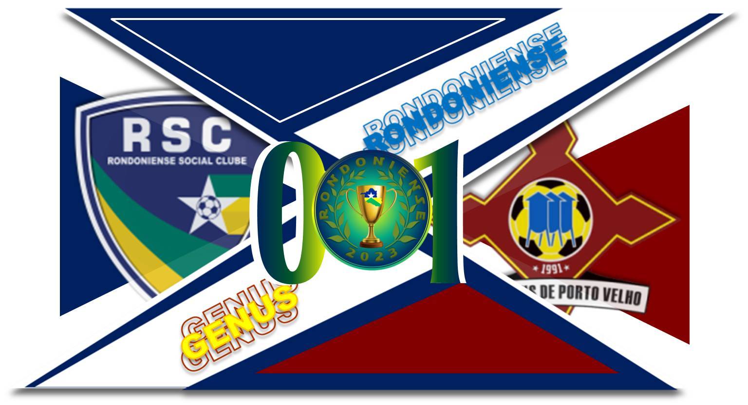 Fora de casa, Genus vence a primeira no Campeonato Rondoniense e foge da lanterna