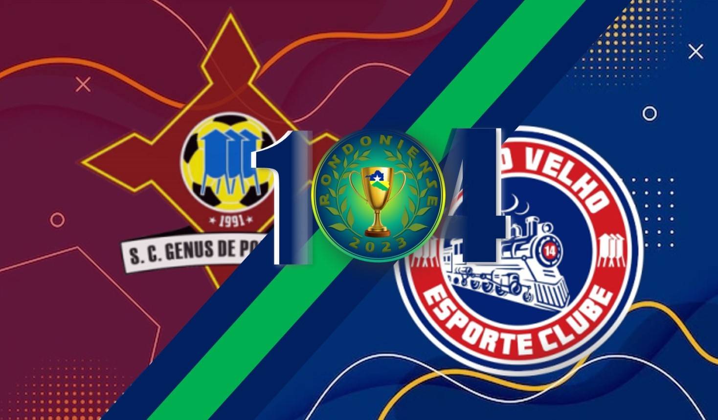 Porto Velho goleia o Genus e segue na liderança do Campeonato Rondoniense 2023