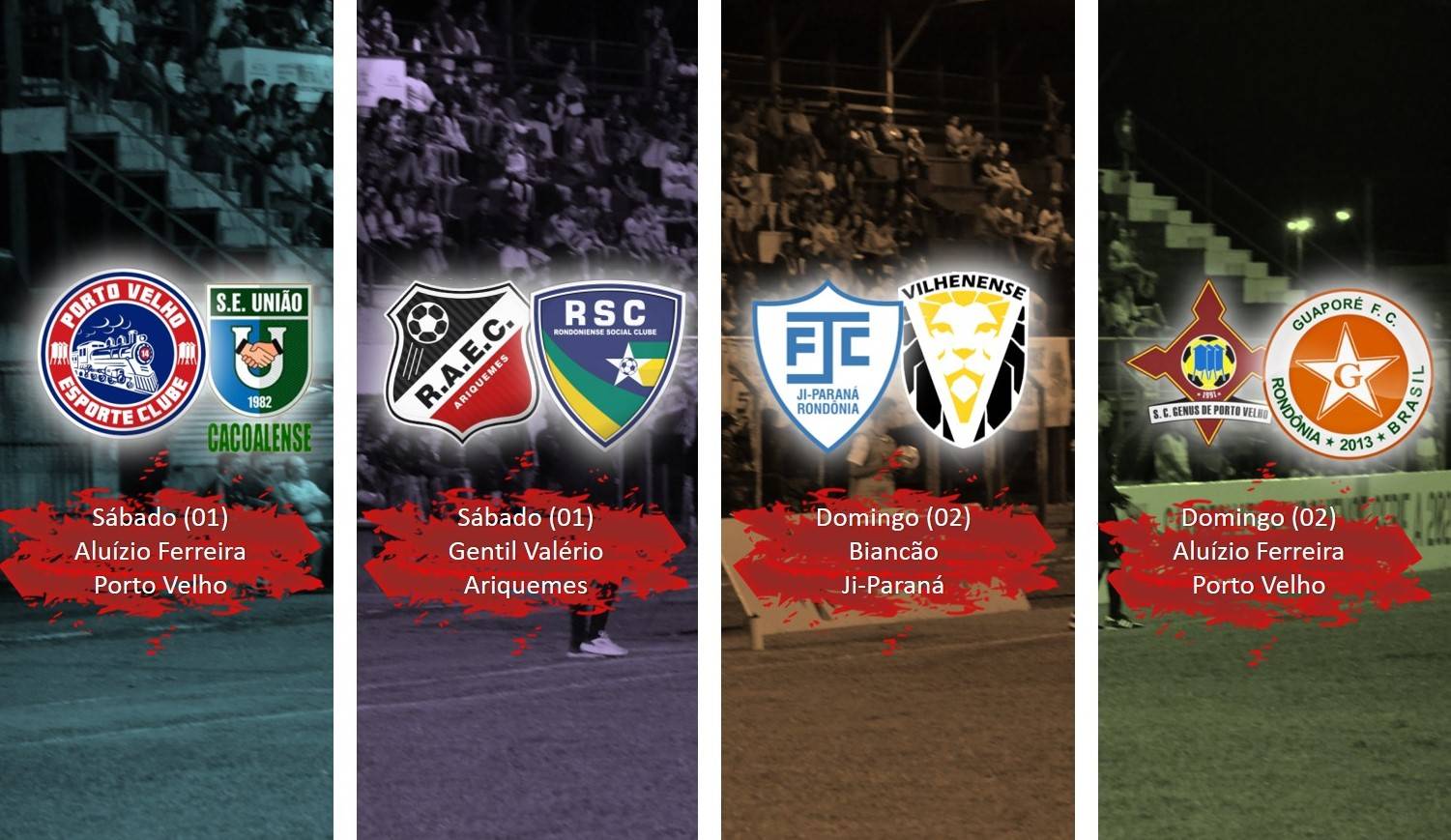Primeira fase do Rondoniense entra na reta final com apenas o Porto Velho classificado à Segunda Fase