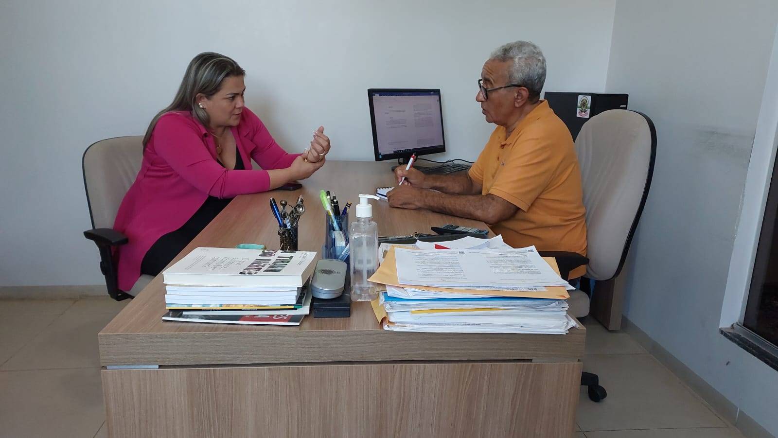 Única deputada petista em Rondônia visita FOLHA DO SUL, fala de Saúde e discute medidas para evitar conflitos agrários