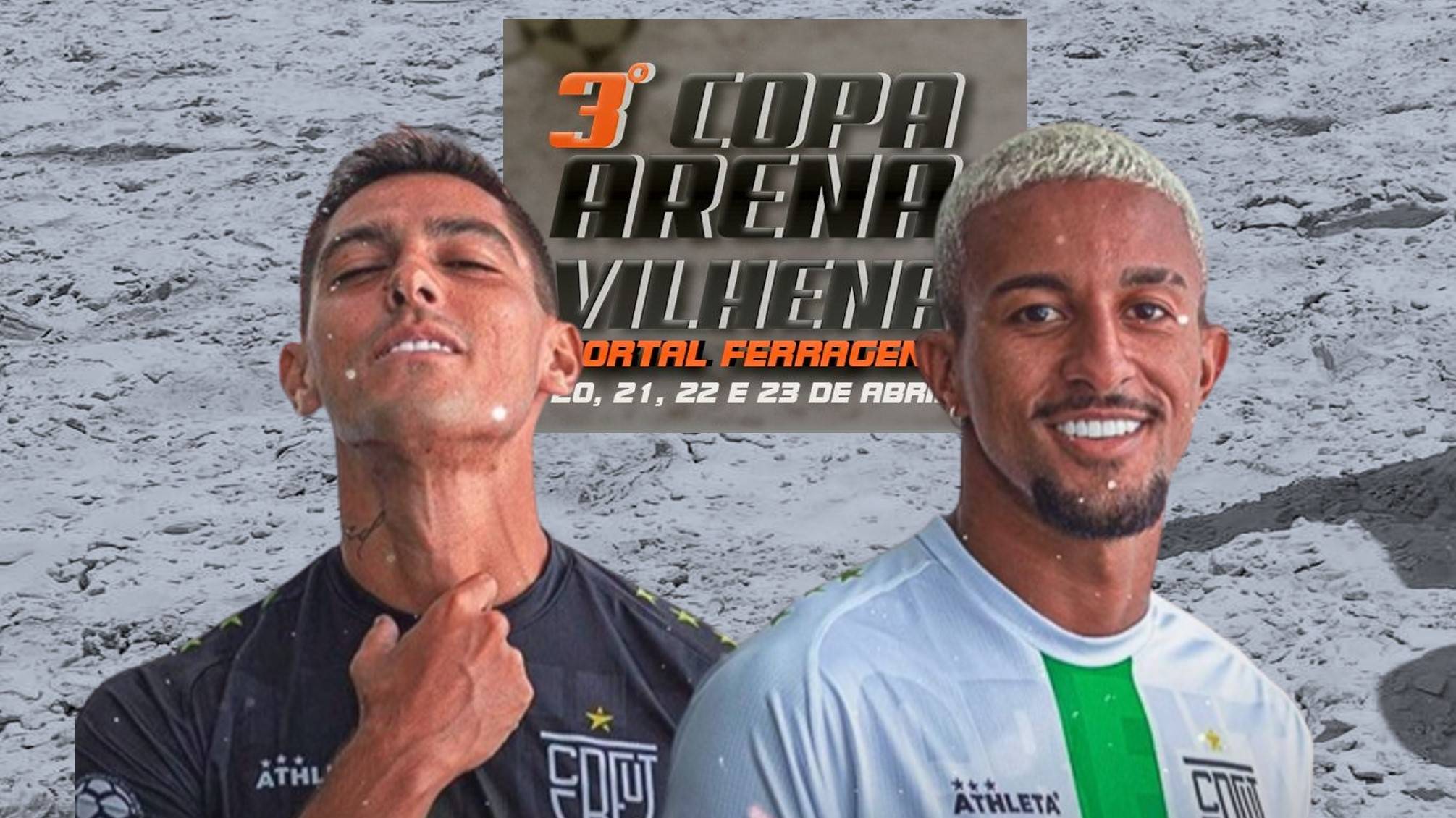Torneio de futevôlei em Vilhena terá como atração uma das principais duplas Brasileiras na modalidade