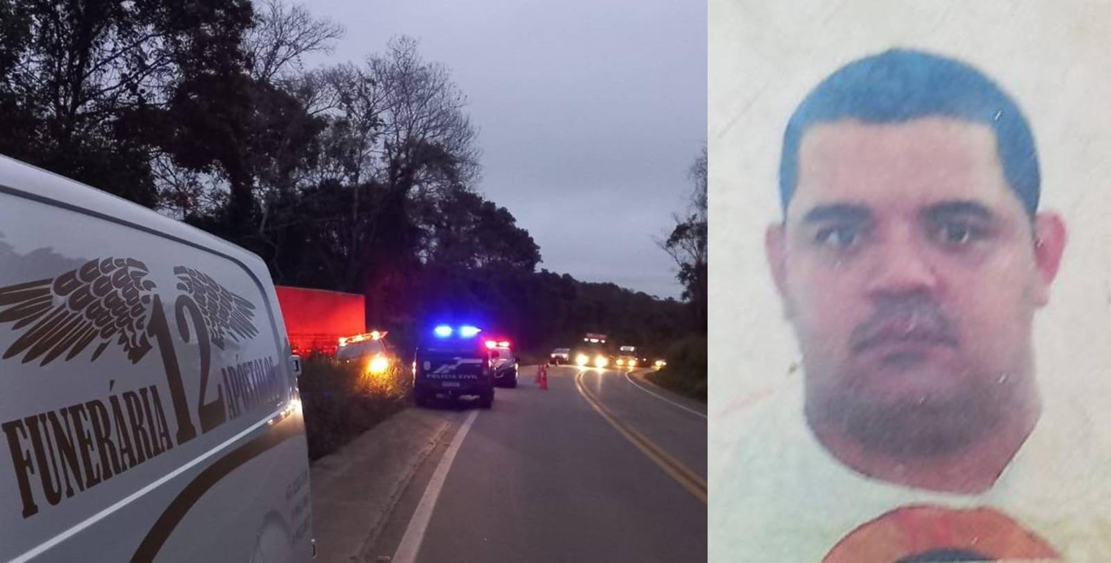 Acidente envolvendo duas carretas em trecho de rodovia a 30 km de Vilhena mata motorista rondoniense de 31 anos
