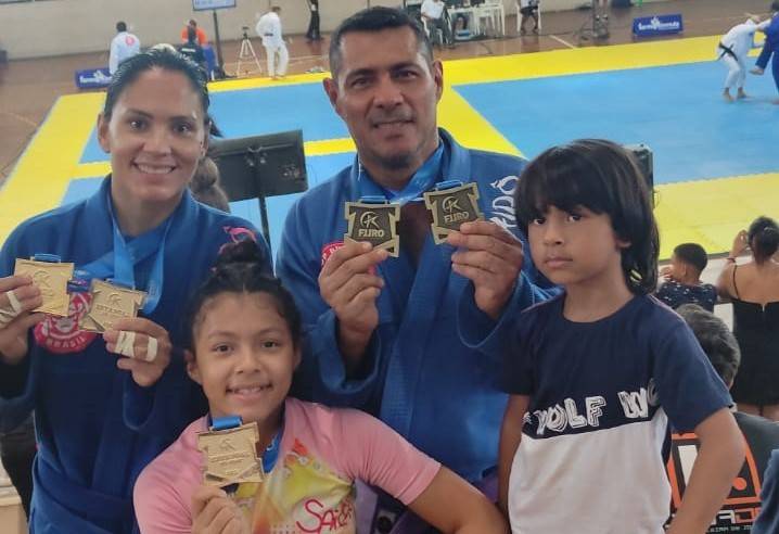 Família vilhenense se prepara para a disputa do Campeonato Brasileiro de Jiu-Jitsu em cidade de São Paulo