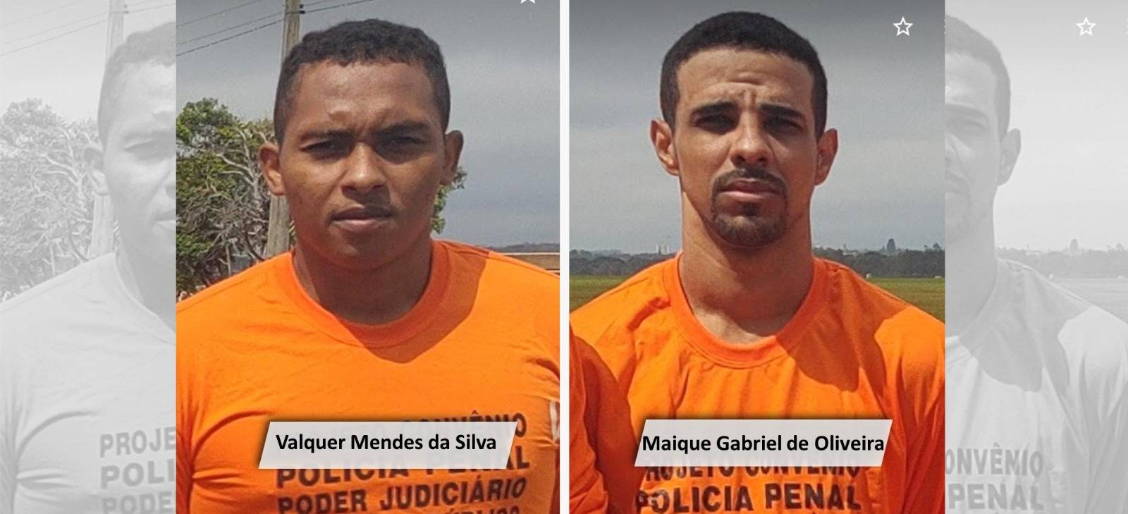 Diretor de presídio diz que detentos que fugiram enquanto prestavam serviços para a prefeitura serão excluídos de programa