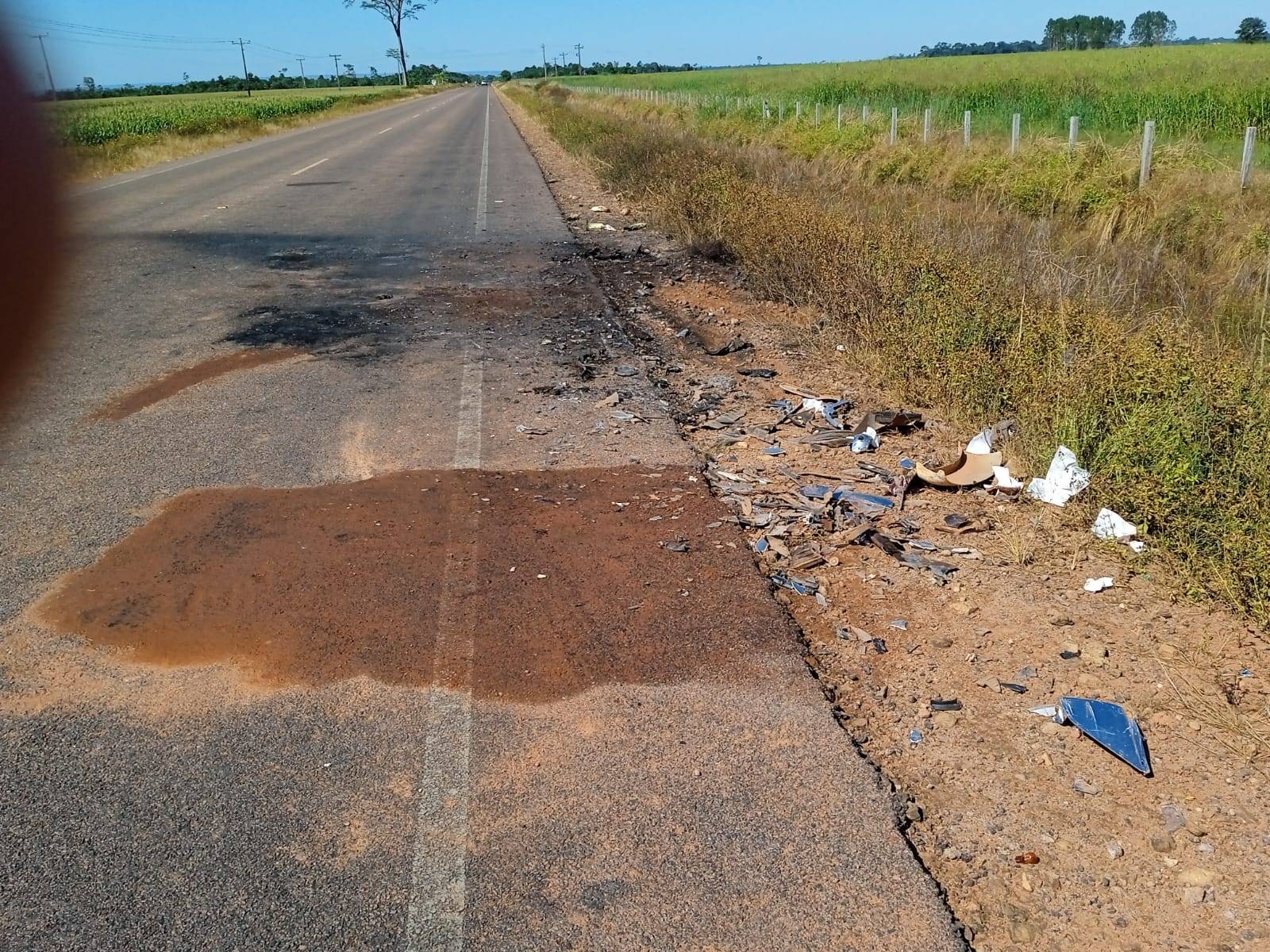 Corpo de ex-prefeito que morreu carbonizado em acidente em rodovia do Cone Sul passará por necropsia em Vilhena