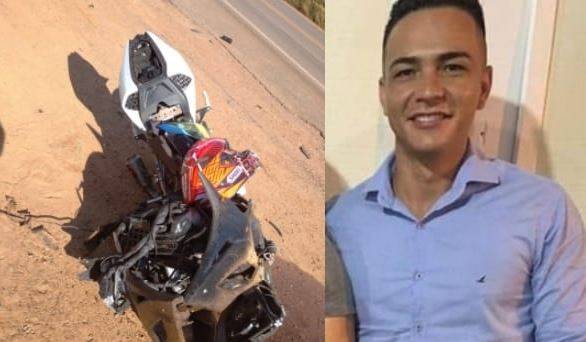 VÍDEO: empresário de Espigão do Oeste morre na hora após motocicleta atingir carreta na BR 364, a 60 km de Vilhena