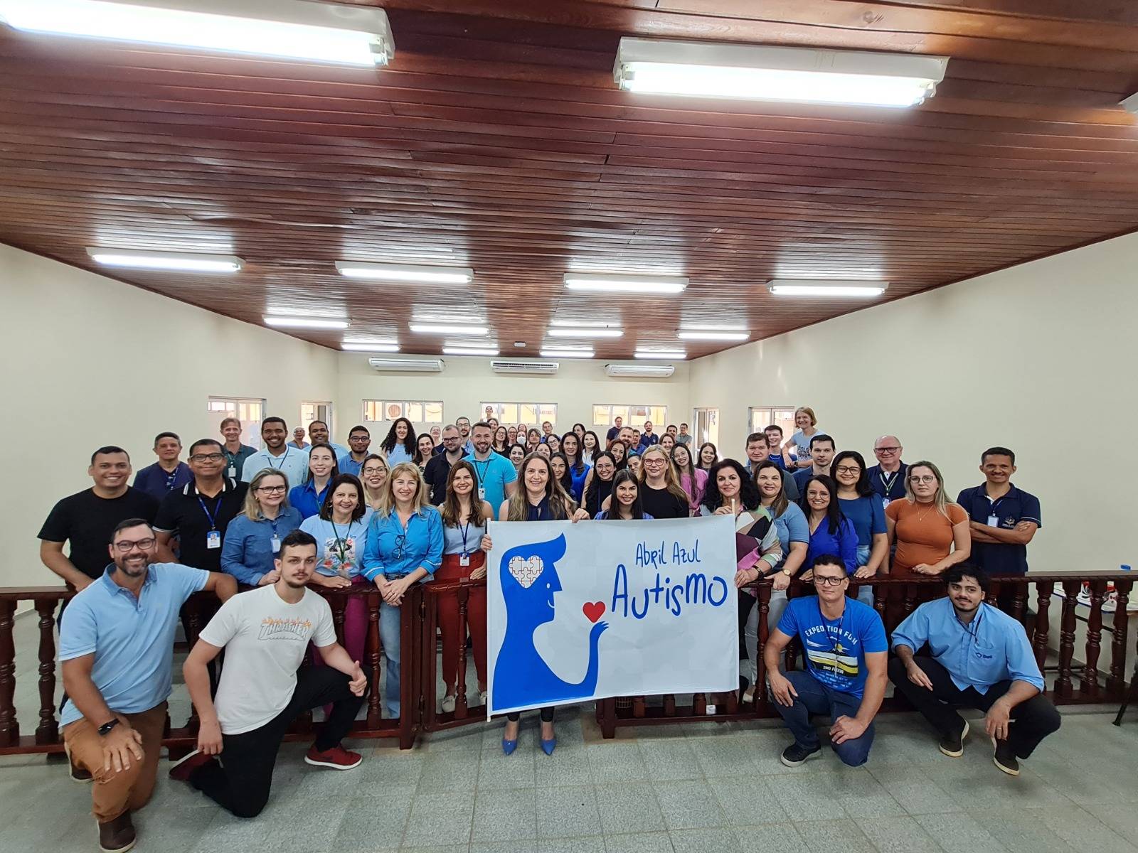 Autismo é tema de conscientização na Comarca de Vilhena; ação foi promovida pelos servidores
