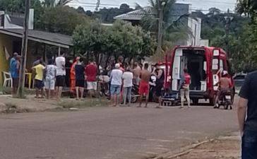 ASSISTA VÍDEO: dois homens trocam tiros e ambos morrem após discussão em bar na região central de Vilhena