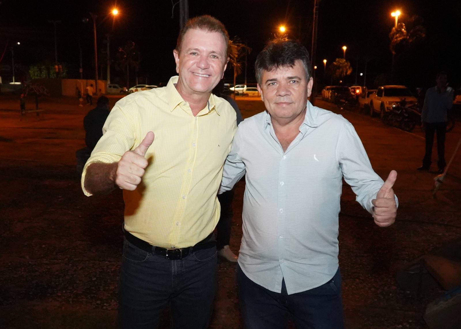 Deputado Luizinho Goebel prestigia 14ª edição da Festa do Milho, em Cabixi, e destina R$ 800 mil para iluminação de led