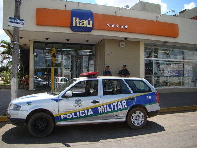 Agência bancária sofre tentativa de golpe em Vilhena