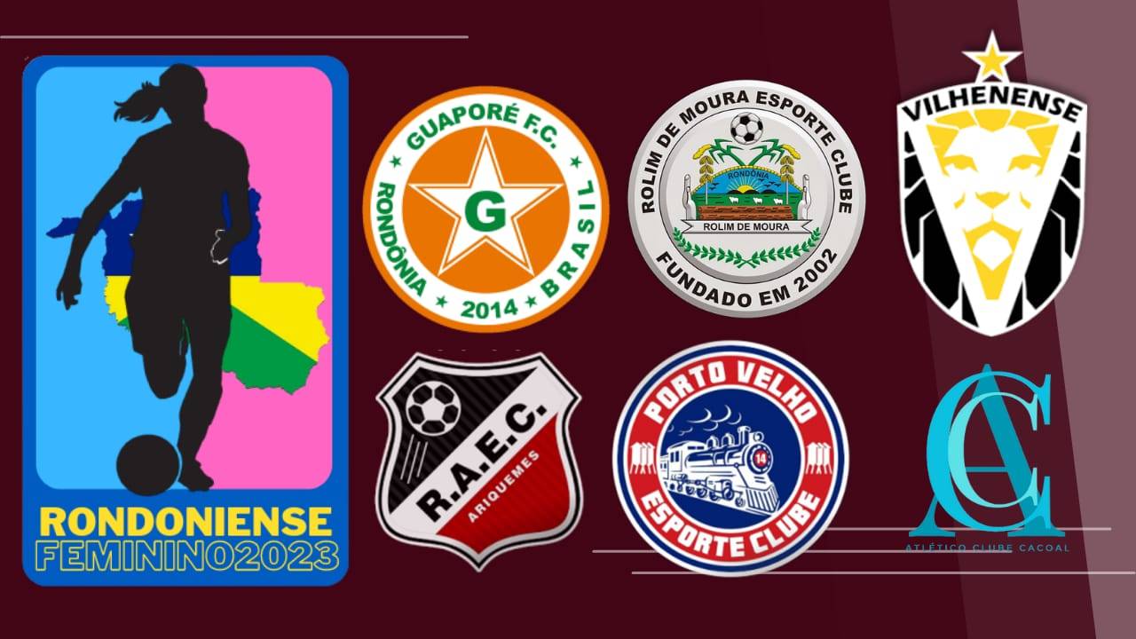 Seis clubes confirmam participação no Campeonato Rondoniense Feminino 2023