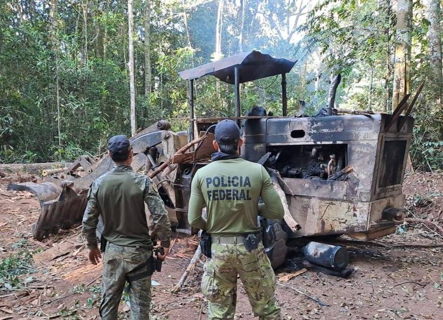 VÍDEO: Polícia Federal deflagra operação para desarticular associação criminosa nas Reservas Indígenas Roosevelt e Parque Aripuanã