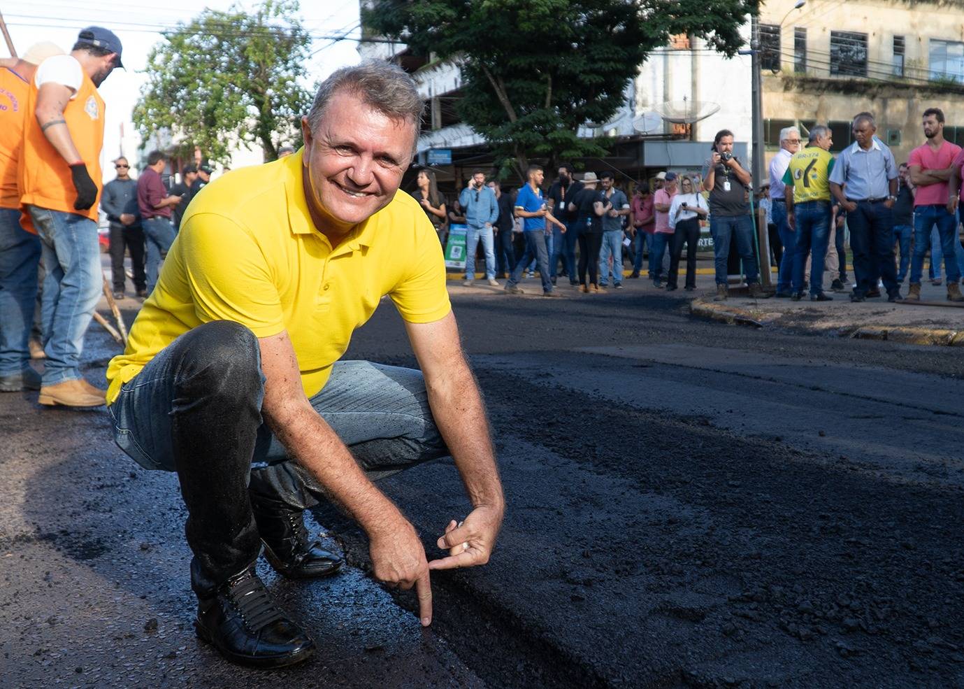 LUIZINHO GOEBEL: Emenda parlamentar vai permitir a recuperação asfáltica de ruas em Vilhena