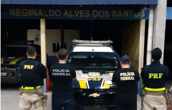 Mulher que saiu de Cacoal e iria levar carregamento de Cocaína para Goiânia é presa em ação da PF e da PRF
