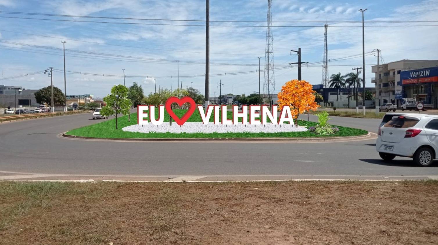 Vilhenenses se mobilizam para bancar “cartão postal” que irá custar R$ 8 mil; e se autoridades enfiassem a mão no bolso?
