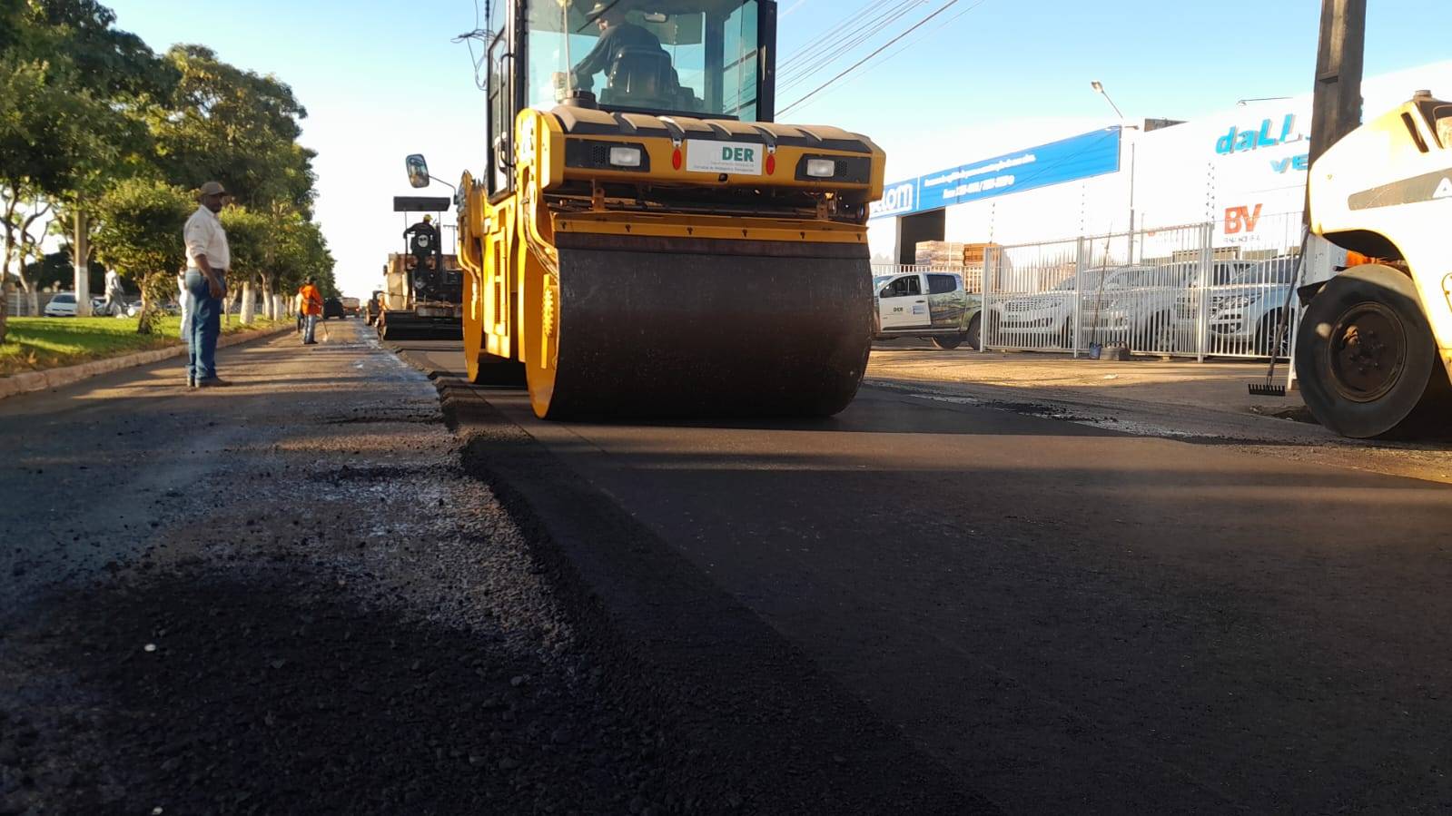 Em parceria com Governo do Estado, prefeitura vai recapear avenidas e entregar 8,9 km de “asfalto novo”, em Vilhena
