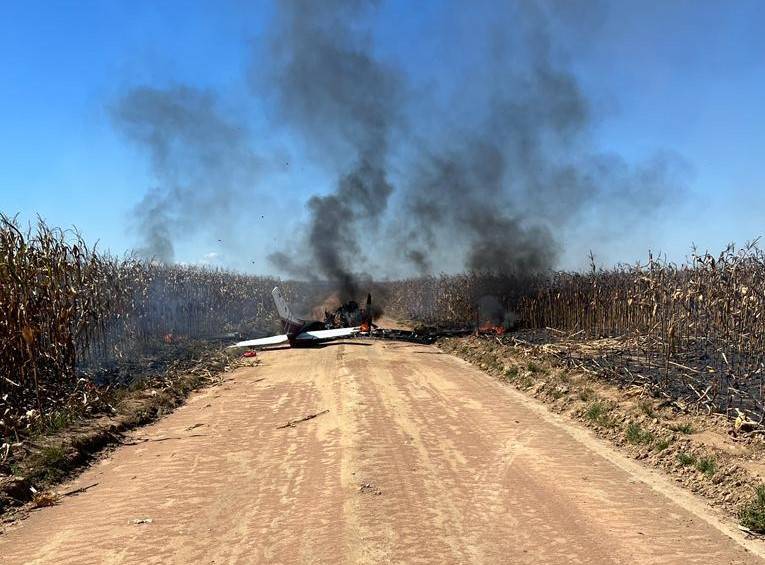 EXCLUSIVO: delegado que investiga avião do tráfico queimado em fazenda na região fala ao FOLHA DO SUL ON LINE