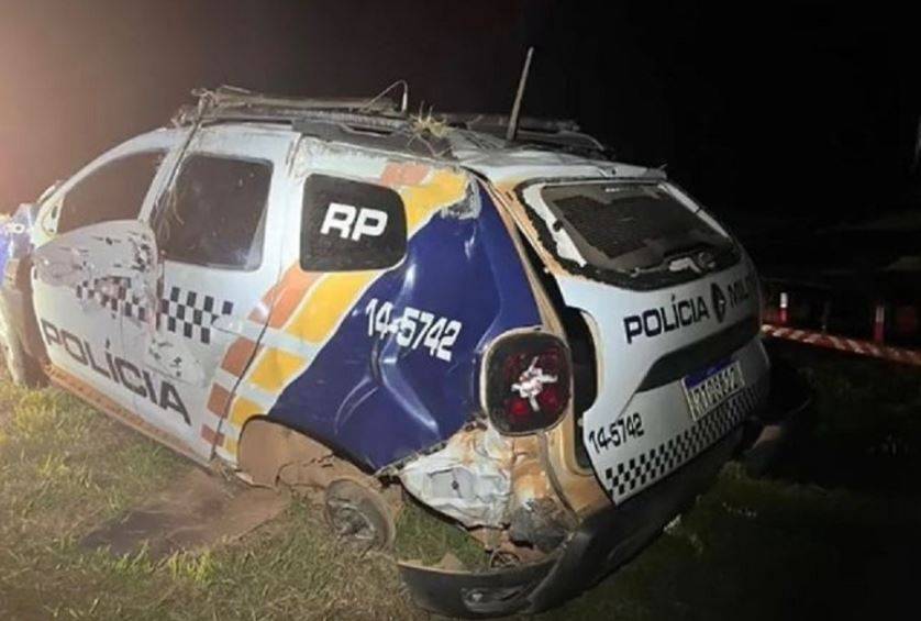 Dois acidentes envolvendo antas em rodovias de MT deixam policial militar gravemente ferido e motociclista morto