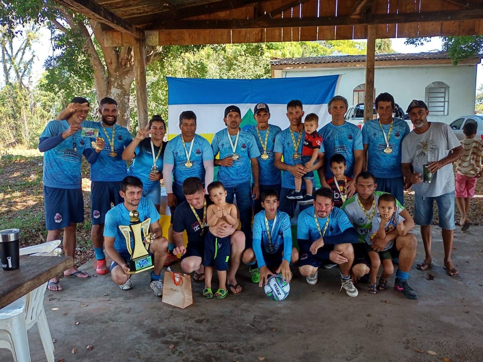 Cruzeirinho bate o Baixadão na final e conquista o Campeonato Rural de Futebol Society 2023
