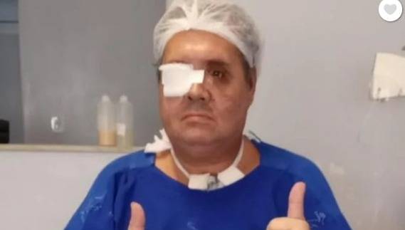 Família de caminhoneiro vilhenense atingido por pneu de carreta que estourou faz vaquinha para pagar nova cirurgia