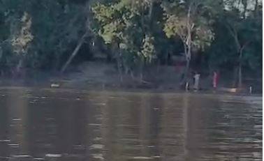 URGENTE: Bombeiros encontram corpo de comerciante de Colorado que havia desaparecido após pular no rio Guaporé, em Pimenteiras