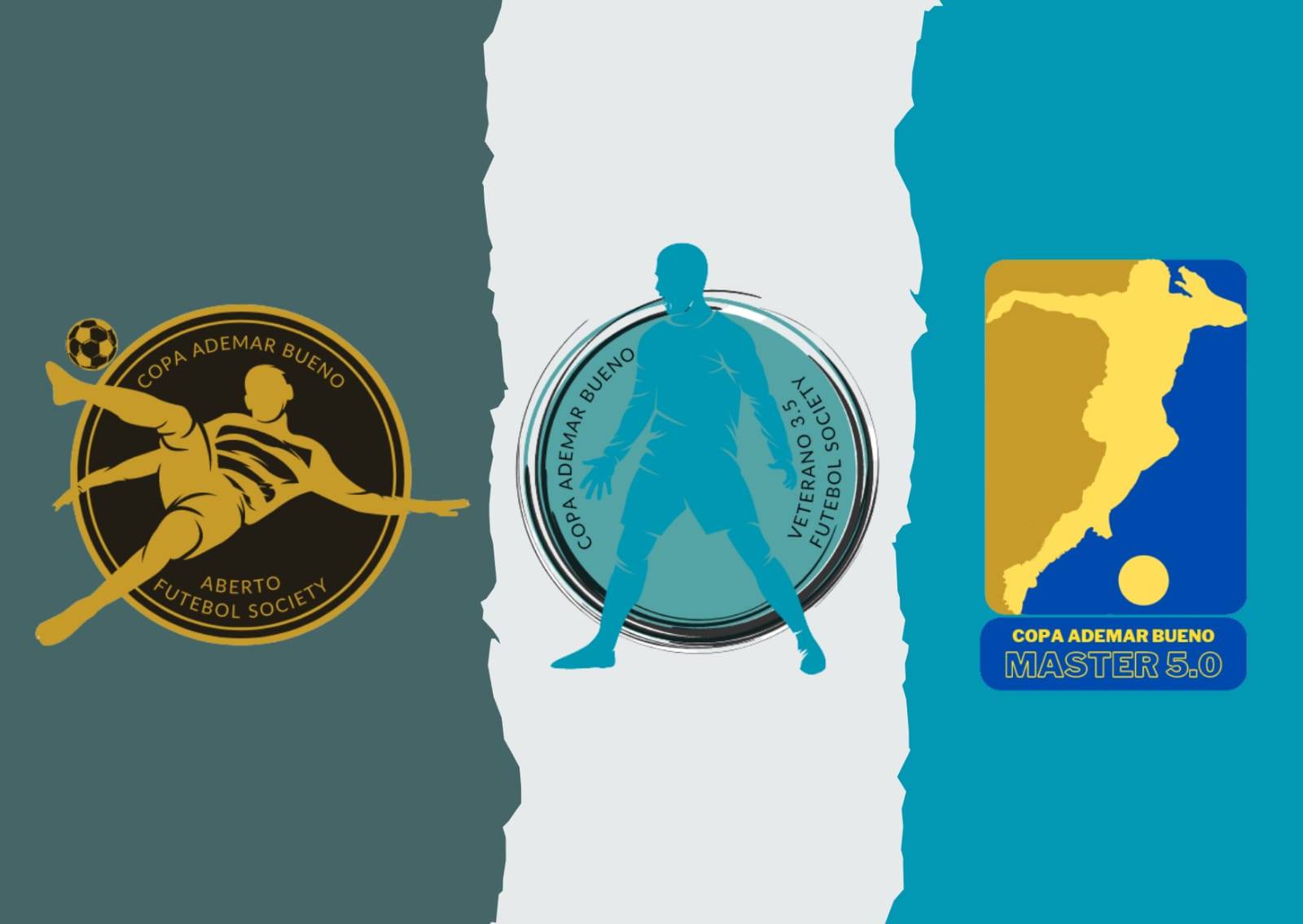Copa Ademar Bueno de Futebol Society começa dia 05 de agosto com disputas nas categorias Aberto, Veterano 3.5 e Máster 5.0