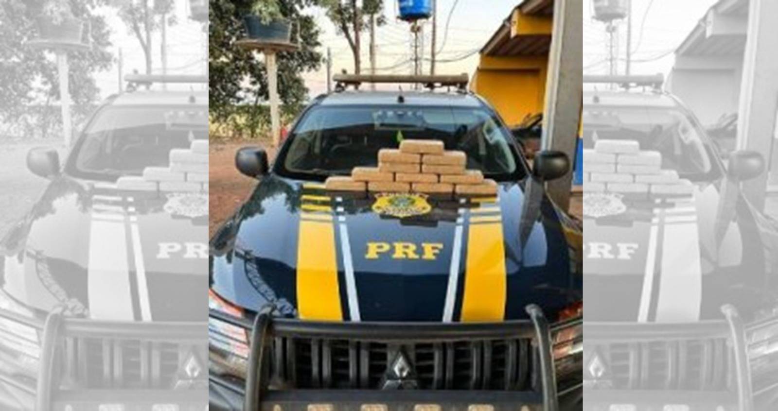 Dois homens contratados para levar cocaína de Rondônia para Brasília são presos para PRF em rodovia de MT