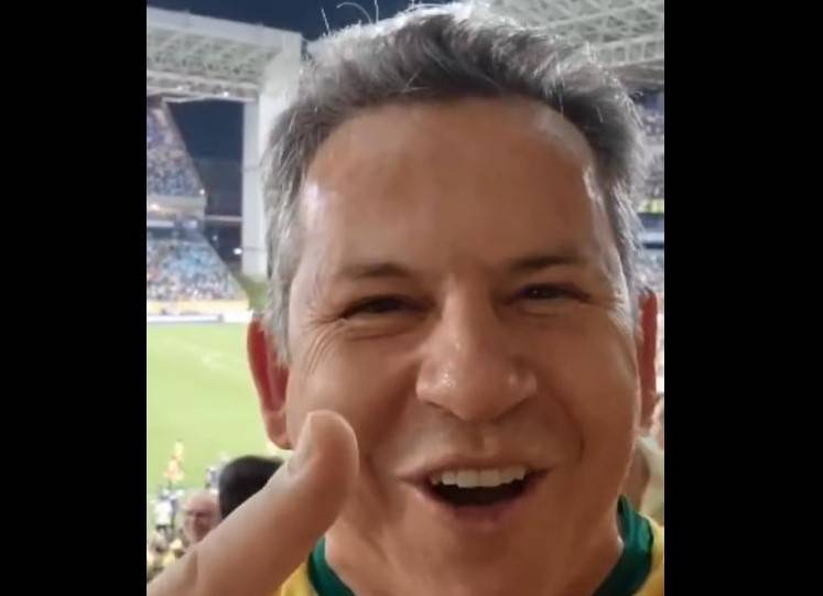 ASSISTA: vídeo de governador “trollando” flamenguistas viraliza; rubro-negros saíram de Rondônia para assistir vexame em Cuiabá