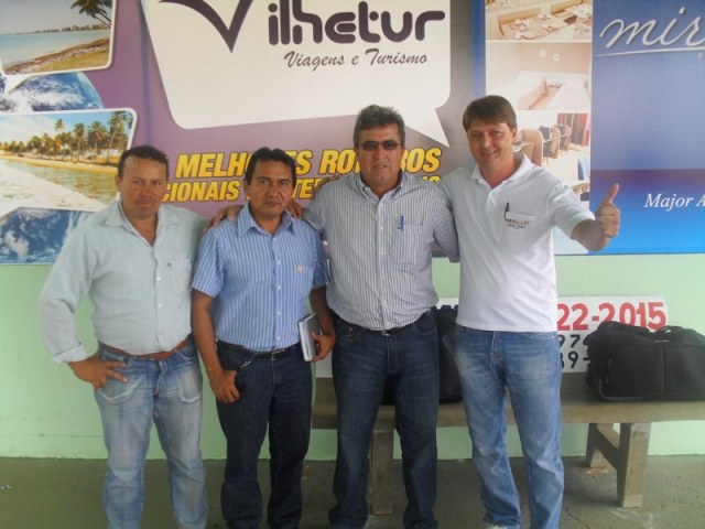 Deputado itinerante é recebido por filiados do PMN em Vilhena