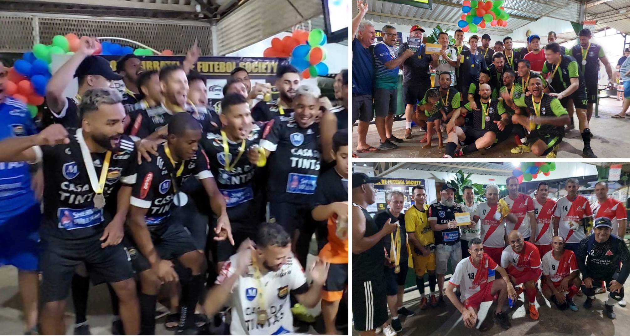 Conheça os campeões da Copa Park Embratel 2023 nas categorias Aberto, Veterano 3.5 e Master 5.0