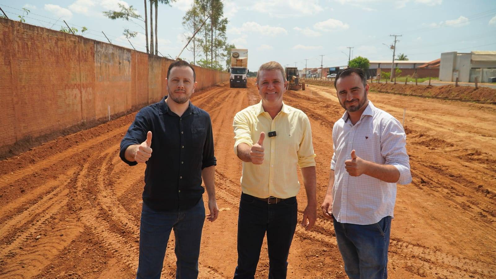 Emenda parlamentar do deputado Luizinho Goebel garante obra de asfalto em via urbana de Vilhena