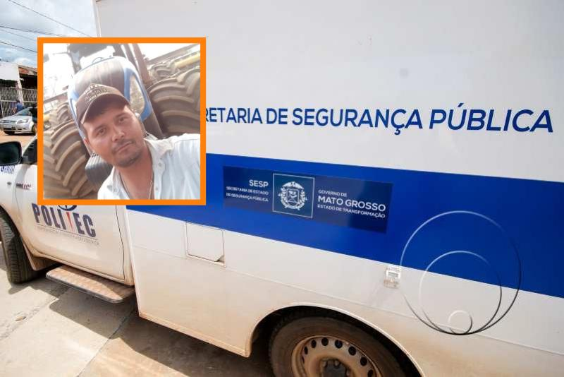 Em cidade vizinha, homem de 35 anos é executado a tiros e suspeitos caem de moto, mas conseguem escapar da polícia