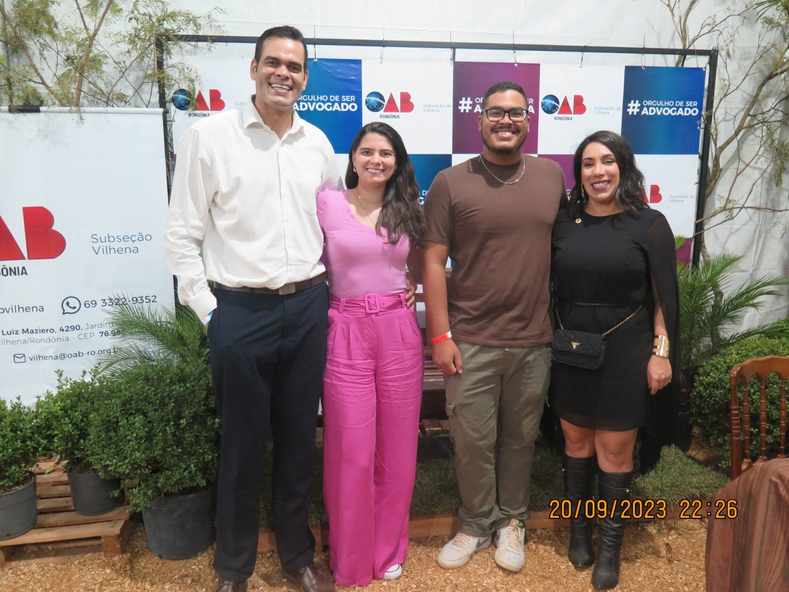 OAB participa pela primeira vez da feira agropecuária de Vilhena oferecendo consultoria e orientações gratuitas