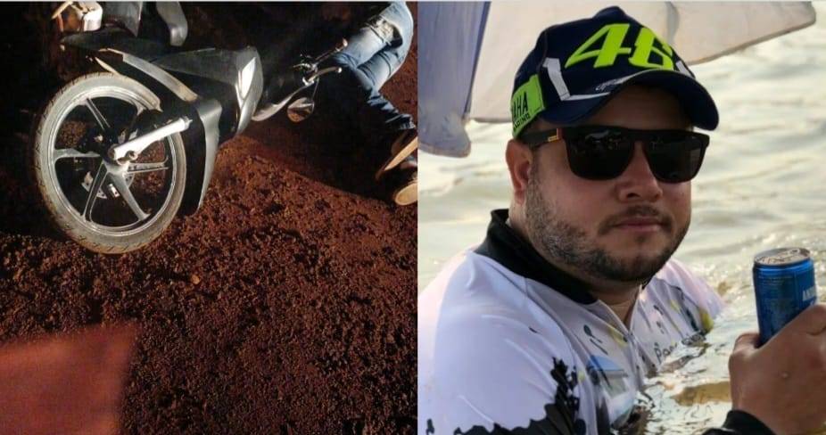 Pilotando motoneta, técnico em informática bate em valeta no Setor de Chácaras de Vilhena e morre aos 35 anos