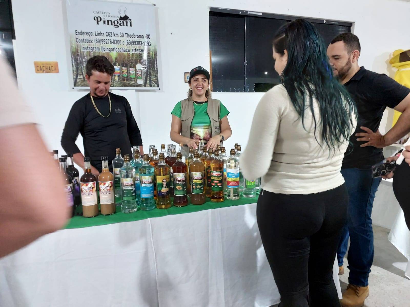 Com variedade de produtos e sabores, Cachaça Artesanal Pingari faz sucesso na Exponorte 2023