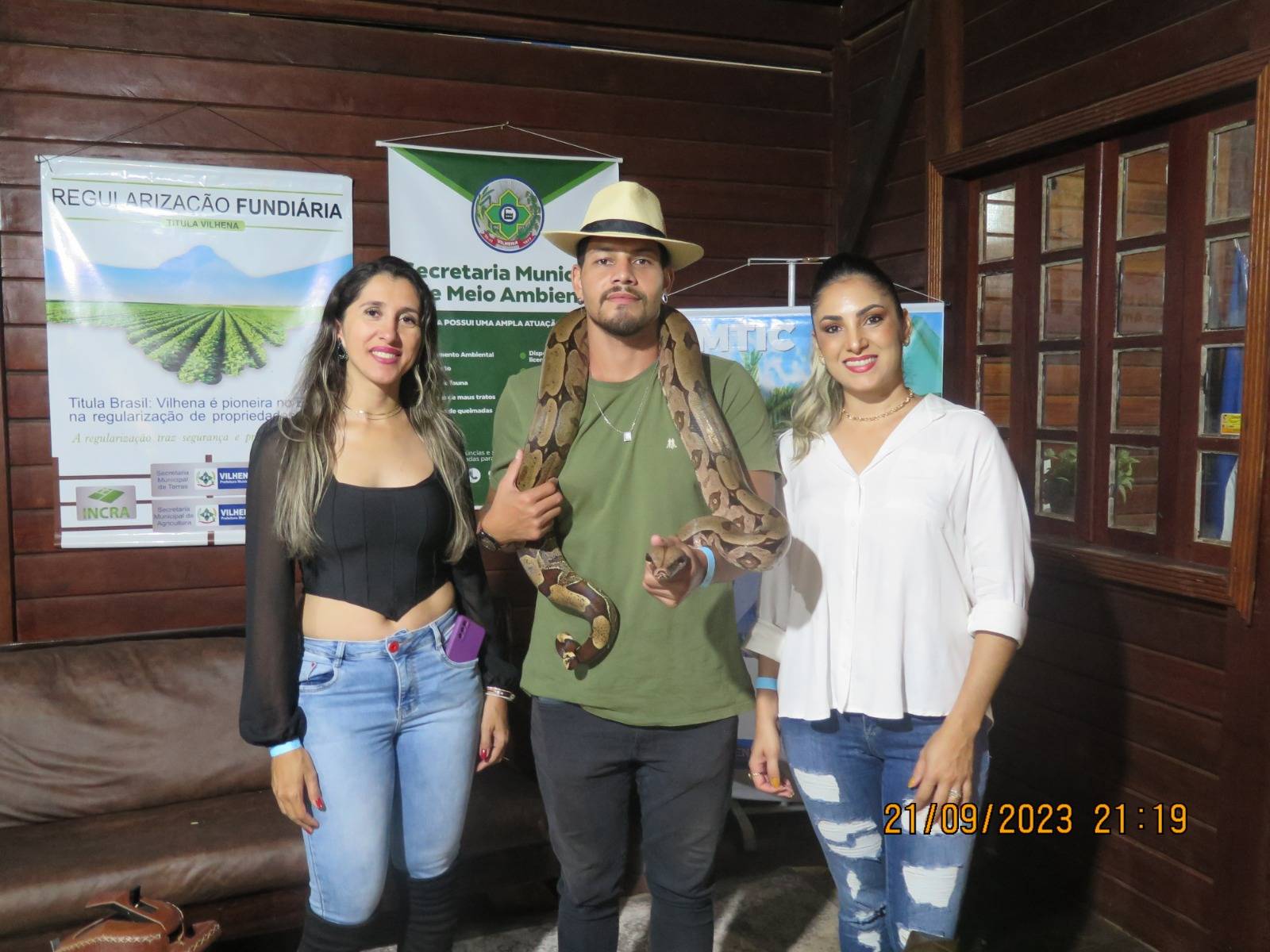 Secretaria de Meio Ambiente aproveita Exponorte para divulgação de informações e prestação de serviços