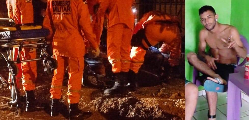 URGENTE: usando tornozeleira eletrônica, rapaz de 26 anos é executado com vários tiros de duas pistolas, em Vilhena